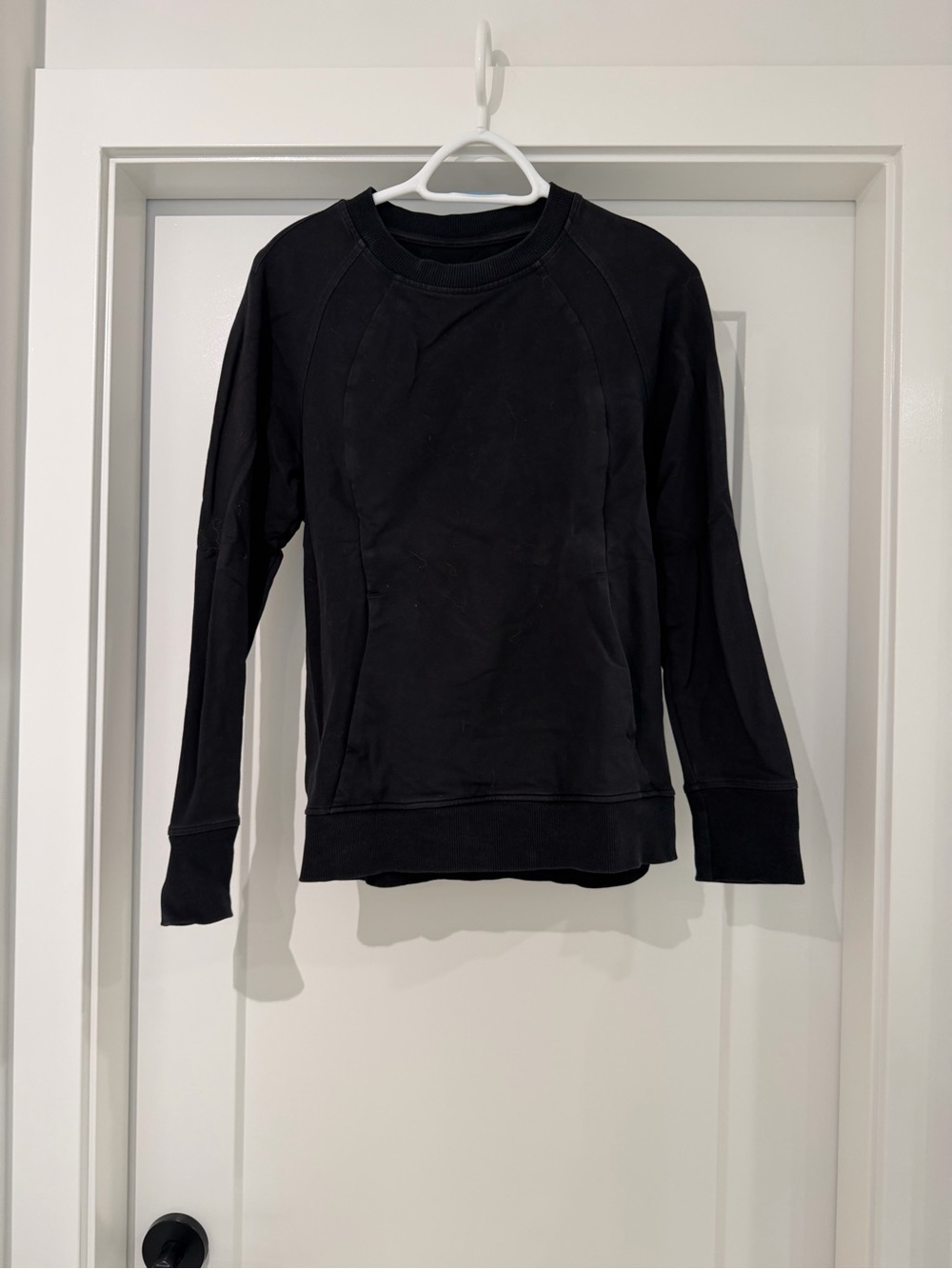 lululemon athletica Black Women's Crewneck Sweatshirt